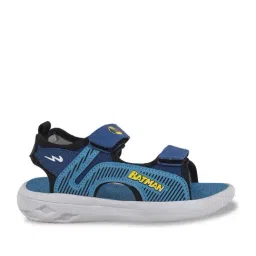 Campus Kids Blue Floater Sandals-image-32