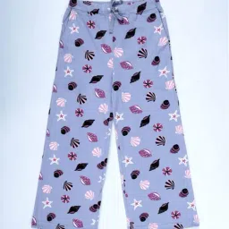 Kiddopanti Kids Dust Blue Cotton Printed Pyjamas-image-72