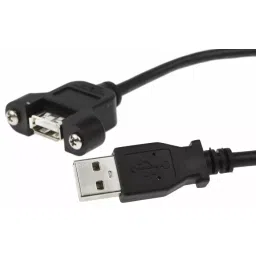 StarTech.com Male USB A to Female USB A Cable 480 Mbps USB 2.0 300 mm, USBPNLAFAM1 image 4