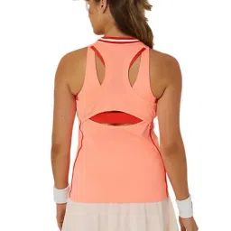 Asics Pink Slim Fit Printed Sports T-Shirt image 2