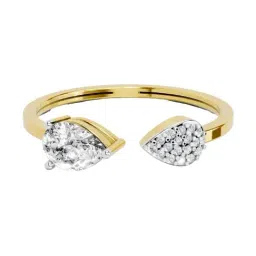 Sparkles Lab Grown Diamond 14k (585) Yellow Gold Ring for Women-picture-26