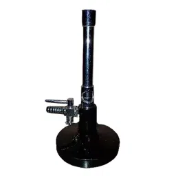 WKM Double Wall Brass Bunsen Burner with Spare Jet for Laboratories KT128AB image 2