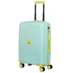 Nasher Miles Goa Hard-sided Polypropylene Check-In Luggage Cyan Green 24 inch |65cm Trolley bag-picture-24