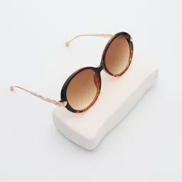 PELLE LUXUR Women Round Sunglasses with UV Protected Lens PL25GS265-picture-14