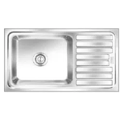 Nirali Elegance 34x20 Inch Anti Scratch SS Single Bowl Kitchen Sink-picture-48