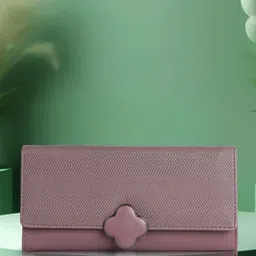 NORVE Stylish Women Textured Three Fold Wallet-picture-20