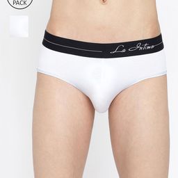 La Intimo Pack Of 2 Cotton Basic Briefs LIBR040B-picture-31