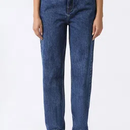 Van Heusen Woman Women Regular Fit Mid-Rise Light Fade Clean Look Mid Wash Jeans-picture-15