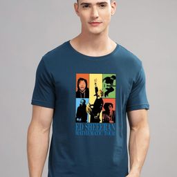 ADRO Men Graphic Printed Round Neck Cotton T-shirt-picture-1