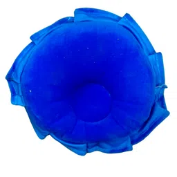 DOMENICO Baby Soft Neck Support Pillow for Head Shaping Shape Supporter Mouse Embroided Pillow - Blue image 2