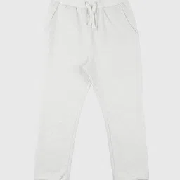 Charm n Cherish Cotton Blend Knit Solid Joggers - Grey image 4