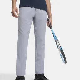 Jockey CP Grey MV25 Recycled Microfiber Elastane Stretch Trackpants image 4