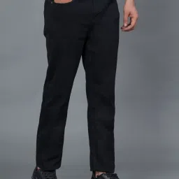 Red Tape Black Skinny Jeans For Men image 4