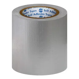 VCR 45 m x 144 mm Waterproof Textile Fibre Grey Duct Tape, 1 Roll Per Pack-picture-28