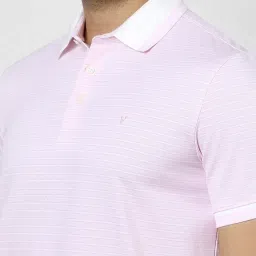 Van Heusen pink Stripes T-shirts image 4
