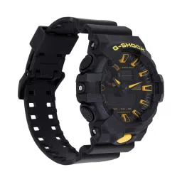 Casio G-Shock GA-700CY-1ADR Black-Yellow Analog-Digital Dial Black Resin Strap Men's Watch G1487 image 4