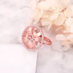 GIVA 92.5 Sterling Silver Season of Love Ring for Women-picture-40