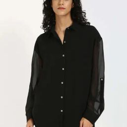 Calvin Klein Jeans BLACK Solid Top-picture-32
