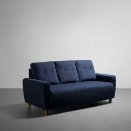 Sleepyhead Yolo Berry Blue Fabric 3 Seater Sofa image 4