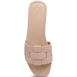 Carlton London Women's Beige Casual Sandals image 4