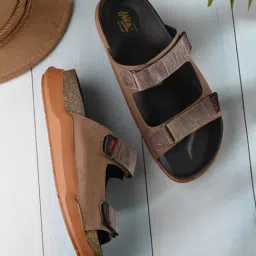 Hitz Men's Brown Casual Sandals-image-13