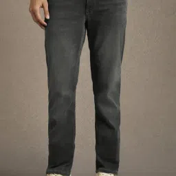 Louis Philippe Grey Slim Fit Jeans-picture-34
