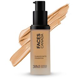 FACES CANADA 3 In 1 Flawless Matte Foundation - 30ml - Soft Sand 041-picture-22