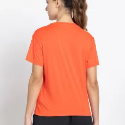 adidas Orange REGULAR Printed T-Shirt image 4
