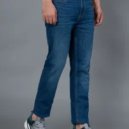 Red Tape Dark Blue Regular Fit Jeans image 4