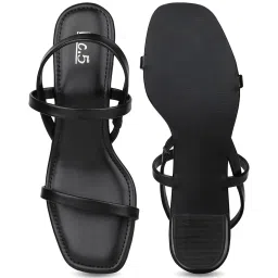 Inc.5 Women's Black Sling Back Sandals image 4