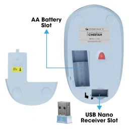 zebronics Zebronics¿Blue Cheetah Wireless Mouse image 4