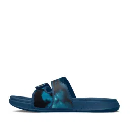 Under Armour Women's Ansa Studio Graphic Blue Slides image 4