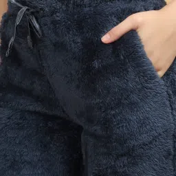 Sweet Dreams Blue Regular Fit Solid Tracksuit image 4