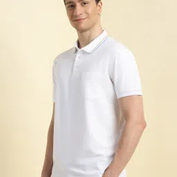 Allen Solly Men Polo Collar Pockets T-shirt image 2