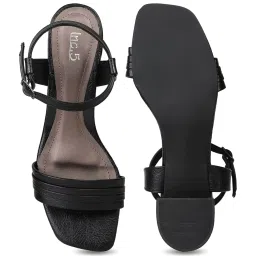 Inc.5 Women's Black Ankle Strap Sandals image 4