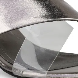 Inc.5 Women's Pewter Casual Sandals image 4