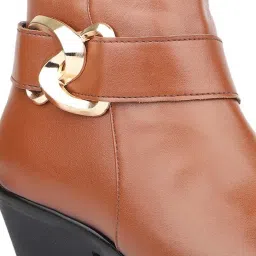 Inc.5 Women's Tan Casual Boots image 4