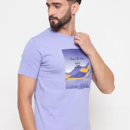 Duke Blue Slim fit Printed T-Shirt image 4