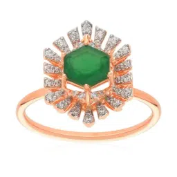 Malabar Gold and Diamonds 18k Gold Cocktail Ring for Women-picture-18