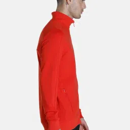 Puma Red Cotton Slim Fit Jacket image 4