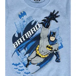 Kidsville Batman Printed Regular Fit Blue Sweatshirt For Boys image 3