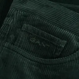 Gant Boys Tartan Green Regular Fit Solid Trousers image 2