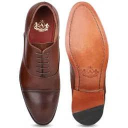 Atesber by Inc.5 Men's Cocoa Oxford Shoes image 3