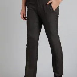 Greenfibre Brown Polyester Slim Fit Trousers image 2