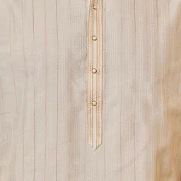 Tasva Men Striped Kurta with Trousers image 2