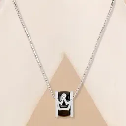 Touch925 Silver Crown Necklace for Women-image-75