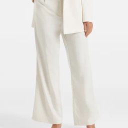 Forever New White Pleated Trousers-picture-39