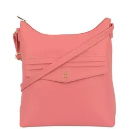 Baggit Coral Solid Small Sling Handbag-image-1