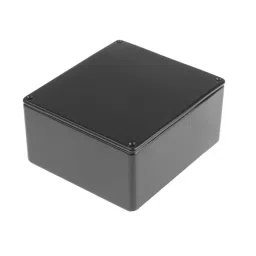 RS PRO Black Die Cast Aluminium Enclosure, IP54, Black Lid, 121 x 95 x 61 mm Model No 1585315-picture-36