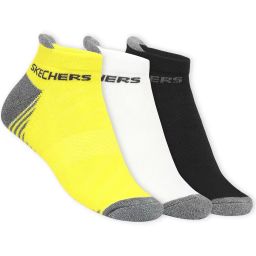 skechers 3 Pack MENS HALF TERRY LOW CUT SOCKS-picture-19